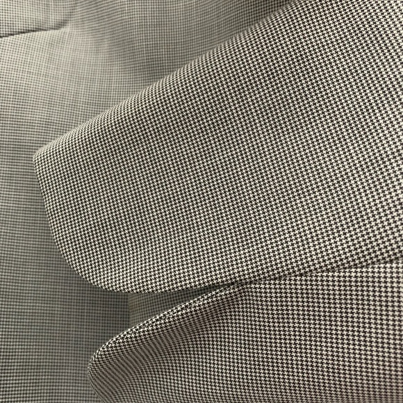 Nine West black and white checked blazer size 12 - Picture 3 of 5